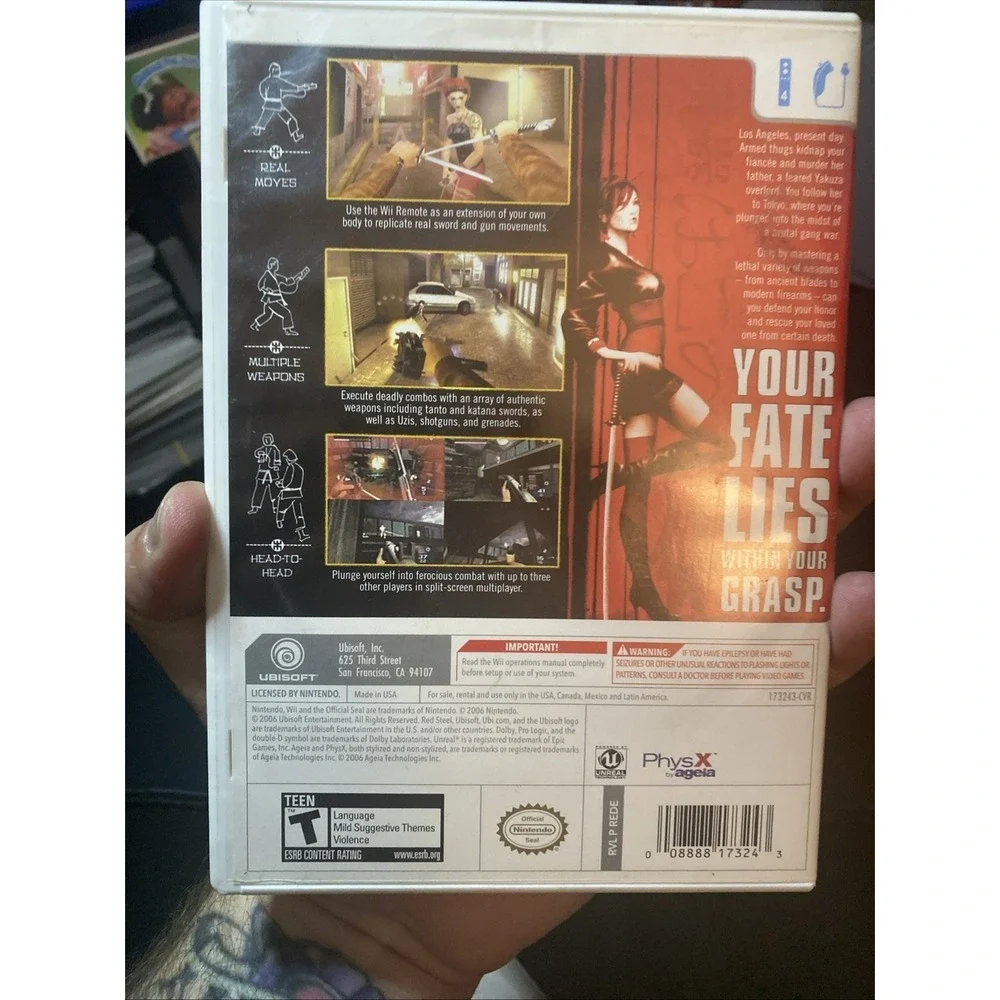 Red Steel (Nintendo Wii) CIB Game